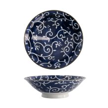 TDS, Ramen Bowl, Tokyo Blue, Mixed Bowls, Karakusa, Ø 25.4 x 7.8 cm 1600 ml  - Item No. 20964
