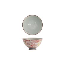 Rice Bowl Kawaii Carp Red, Porcelain, 300 ml