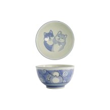 Rice Bowl Kawaii Shiba-Dog, Porcelain, 400 ml