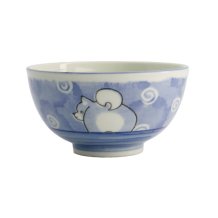 TDS, Rice-Bowl, Kawaii Shiba-Dog,  Ø16 x 8 cm, 600 ml, Item No. 20993