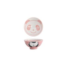 Rice Bowl Kawaii Panda Pink, Porcelain, &Oslash; 10.5 cm