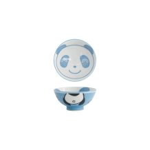 Rice Bowl Kawaii Panda Blue, Porcelain, &Oslash; 10.5 cm