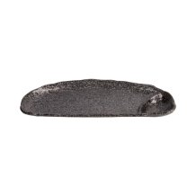 TDS, Large Plate, Kuroyuteki Black, 27.5x12x2.5cm, Item No. 21075