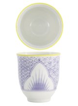 TDS, Becher, Lily Flower,  Lila, Ø 7.8x8.2cm 250 ml - Art Nr: 21146