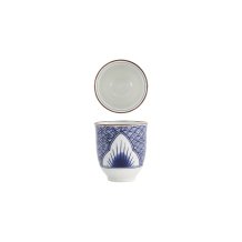Becher Lily Flower Blau, Porzellan, 250 ml