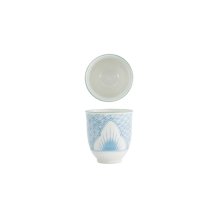 Becher Lily Flower Hellblau, Porzellan, 250 ml