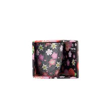 TDS, Kawaii Flower Mug W/Giftbox, Black, Ø 8.5x10.2cm 300ml , Item No. 21175