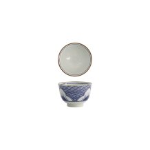 Cup Lily Flower Blue, Porcelain, 150 ml