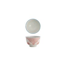 Tasse Lily Flower Rot, Porzellan, 150 ml