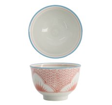 TDS, Tasse, Lily Flower, Rot, Ø 8.4x5.5cm 150 ml - Arkl No: 21195
