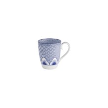 Tasse Lily Flower Blau, Porzellan, 350 ml