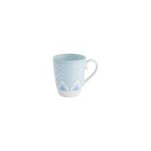 Tasse Lily Flower Hellblau, Porzellan, 350 ml