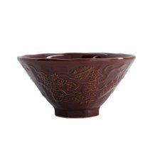 TDS, Ramen Bowl, Dragon, Brown, Ø 19.8 x 10 cm, Item No. 21202