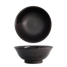 TDS, Ramen Bowl, Black Brush, Ø 21.5x8.5cm, Item No. 21204