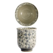 TDS, Teacup, Sometsuke, Ø 7.5x8.3cm 200 ml, Item No. 21262