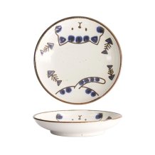 TDS, Plate, Kawaii Cat Neko, Ø16.2x3.4cm, Item No. 21267