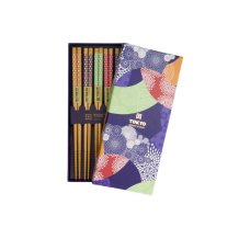 TDS, 5 Paar Essstäbchen, Bunter Kreis, Art.-Nr. 21308