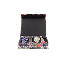 Schwarz Blumen Kawaii Blumen-Suppenlöffel Geschenkset 4tlg bei Tokyo Design Studio (Bild 2 von 3)