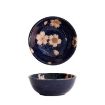 TDS, Bowl, Sakura Navy, Ø 8.6x3.6cm, Item No. 21344