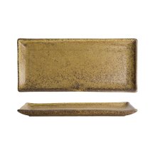 Sushi Plate Iga Irabo Brown, Porcelain, 28.5 &times; 12.5 cm