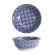 TDS, Bowl, Sashiko, Ø 9x3.5cm, Item No. 21369