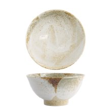TDS, Schale, Yukishino Weiß/Braun, Ø 16x7,5cm, Art.-Nr. 21415