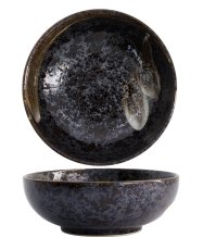 TDS, Schale, Arahake Ø 17x7cm , schwarz/braun, Art.-Nr. 21433