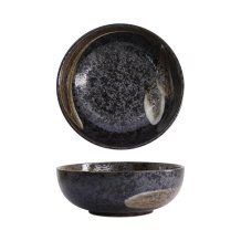 Tayo Bowl Arahake Black, Brown, Stoneware, 1.2 l