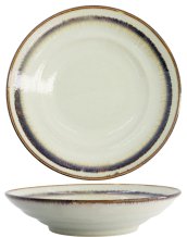 TDS, Teifer Teller, Wasabi, Hellgrün/Braun, Ø 29 x 6 cm, Art.-Nr. 21456
