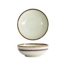 Reisschale Wasabi Hellgr&uuml;n/Beige, Steinzeug, 800 ml