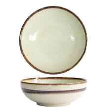 TDS, Bowl, Wasabi, Light Green/Brown, Ø 17x7cm, Item No. 21459