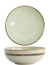 TDS, Tayo Bowl, Wasabi, Light Green/Brown, Ø 19.5x7cm, Item No. 21460