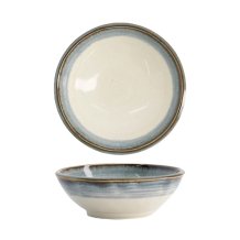 TDS, Bowl, Unkai, White/Blue, Ø 13 x 4.5 cm 250 ml, Item No. 21466