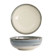 TDS, Tayo Bowl, Unkai, White/Blue, Ø 19.5x7 cm, Item No. 21473