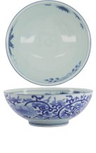 TDS, Schale, Mixed Bowls Aizome Karakusa Ramen, Ø 21,3 cm x 8,2 cm, Art.-Nr. 21491