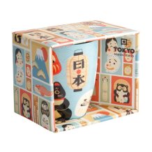 Mug Kawaii Japan A Multicolour in a gift box, Porcelain, 380 ml