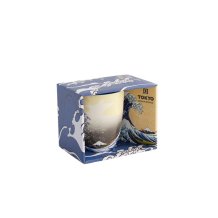 TDS, Mug W/Giftbox, Kawaii Hokusai, Ø 8.5x10.2cm 380ml , Item No. 21531