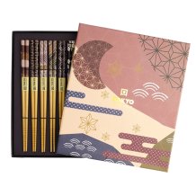 TDS, 10 Paar Essstäbchen, Blumen, Art.-Nr. 21540