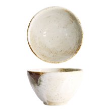 TDS, Yukishino Tayo Bowl, White/Brown, Ø 13x8cm, 550ml, Item No. 21579