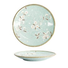 TDS, Teller, Light Blue Sakura, Hell Blau, Ø 26x3.4cm, Art.-Nr. 21591