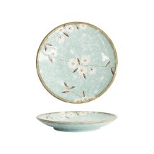 Teller Light Blue Sakura, Porzellan, &Oslash; 19,5 cm