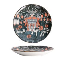 TDS, Runder Teller, Asakusa, Matsuri, Ø 25x3cm , Art.-Nr. 21786