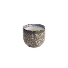 TDS, Sake Cup, Tajimi, Grey/White, 5x4.2cm 50ml, Item No. 21827