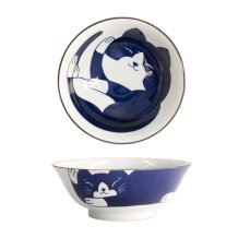 TDS, Ramen Bowl, Kawaii Cat Neko, Ø 19.8 x 7.5 cm, Item No. 21864
