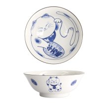 TDS, Ramen Bowl, Kawaii Cat Neko, Ø 19.8 x 7.5 cm, Item No. 21866