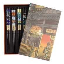TDS, 5 Paar Essstäbchen, Geschenkset, Maiko, Art.-Nr. 21880