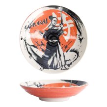 TDS, Pasta Teller, Asakusa, Samurai, Ø  21x5cm, Art.-Nr. 21884