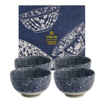 TDS, 4 Schalen Set, Mixed Bowls, Geschenkset, Ø13,2x7,2cm 500ml, Art.-Nr. 21913