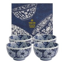 TDS, 4 Schalen Set, Mixed Bowls, Geschenkset, Ø13,2x7,2cm 500ml, Art.-Nr. 21914