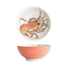 Ramenschale Seafood Hummer Rot, Porzellan, 1,2 L